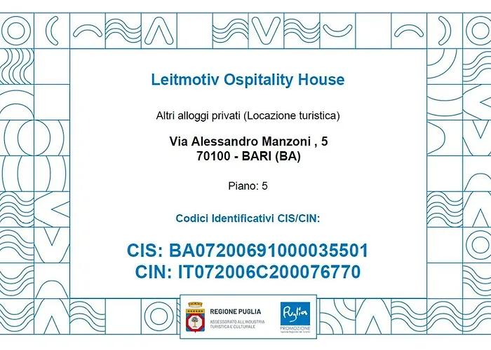 Leitmotiv Ospitality House * Bari